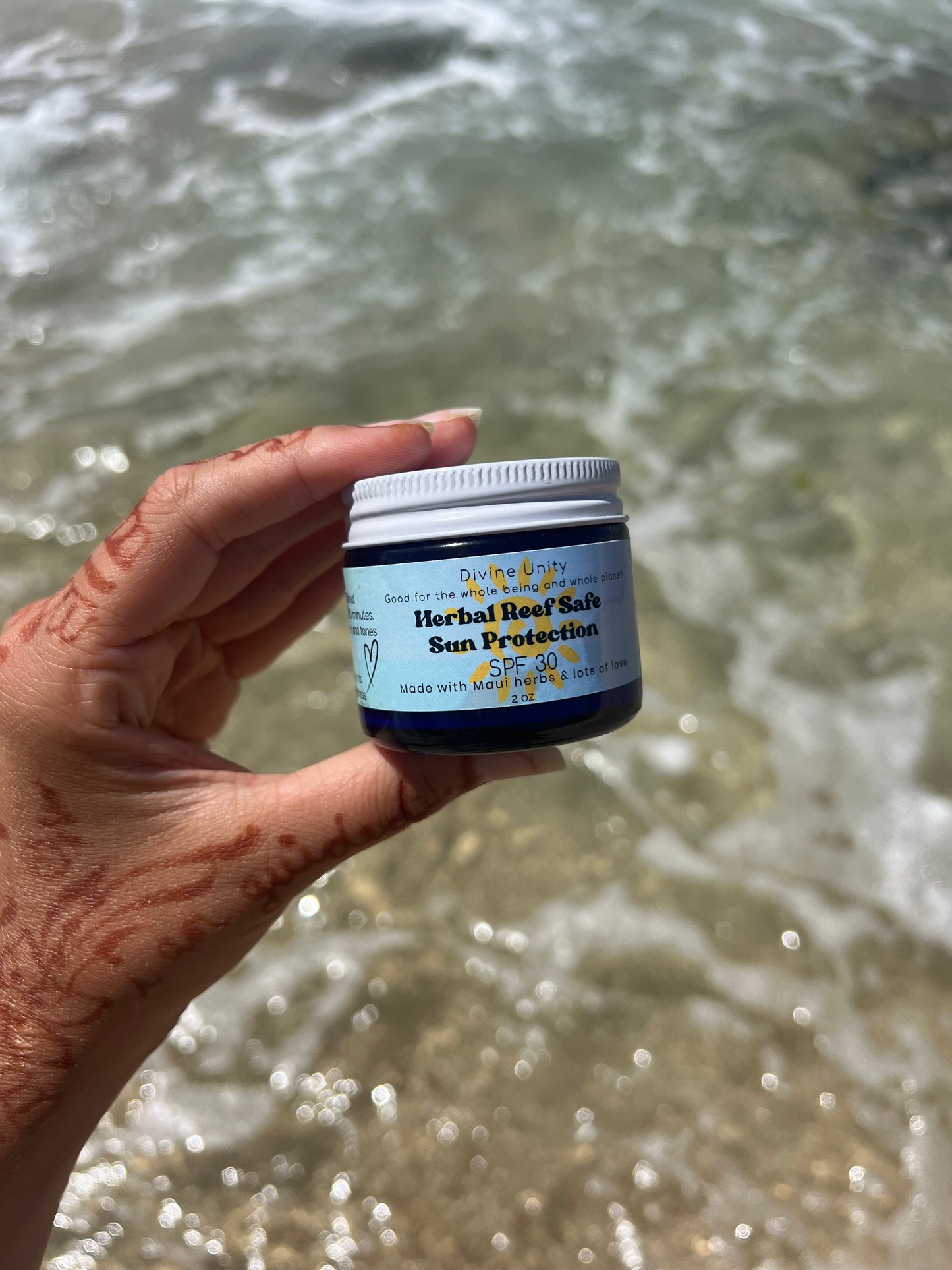 Herbal Reef Safe Sun Protection